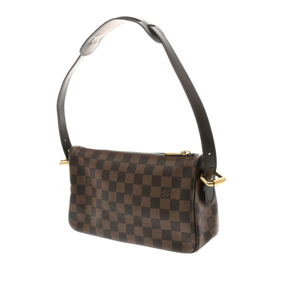 Louis Vuitton Bag Shoulder Brown Ravello Canvas Damier